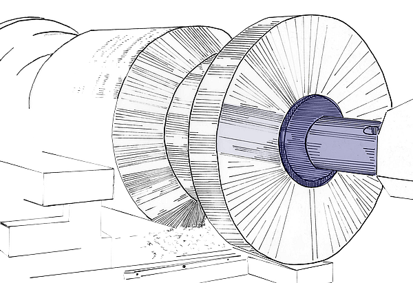 Welle in der Produktion